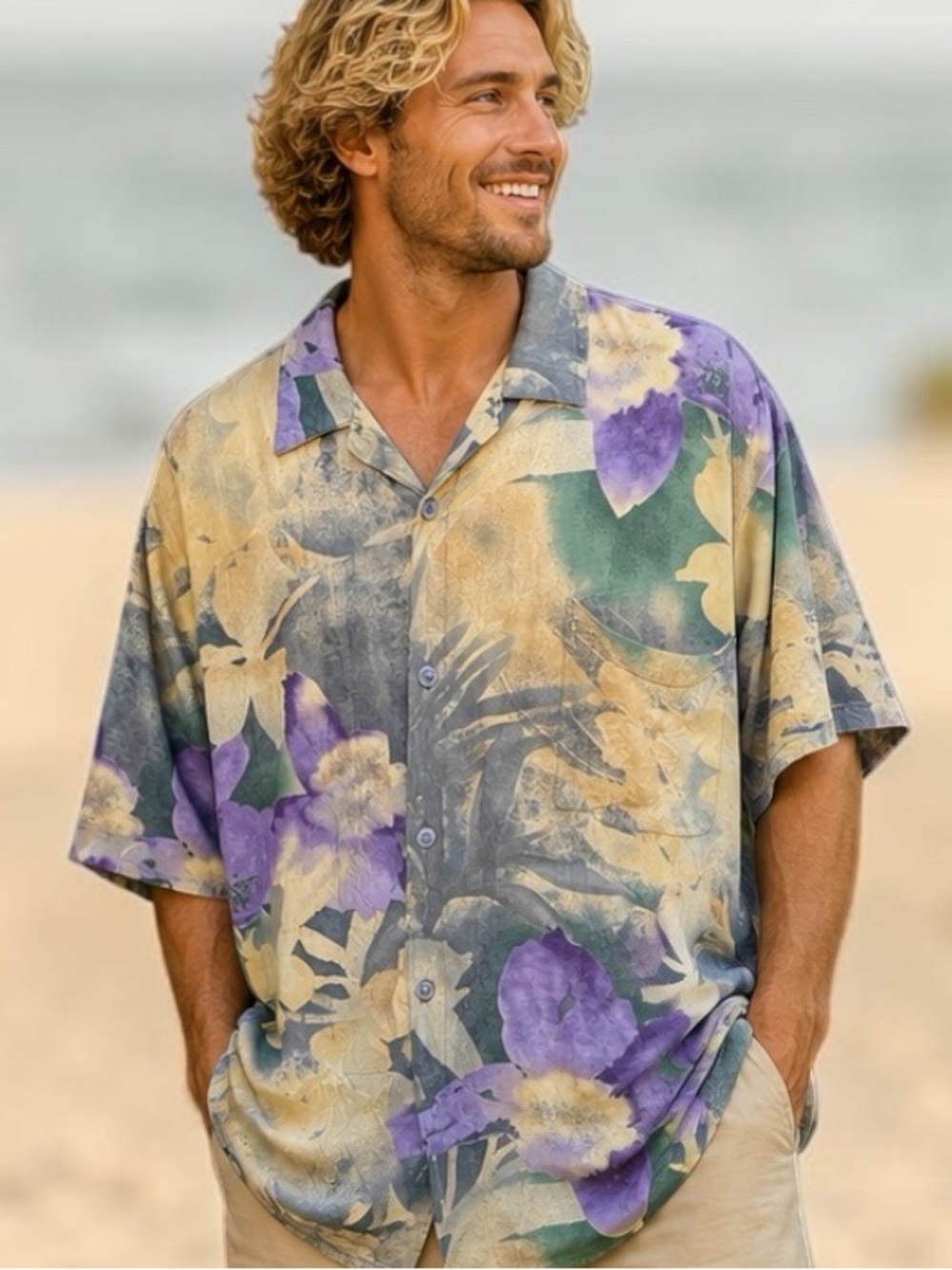 Jams World XXL Men Hawaiian shirt Vintage 90s Pristine Perfect Rayon